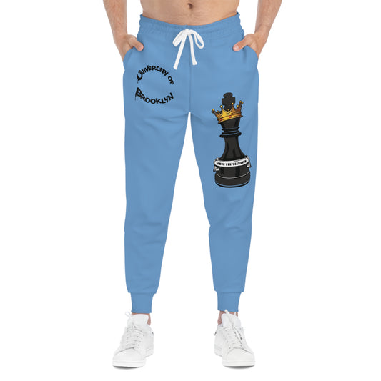 Univercity Blue Checkmate Joggers