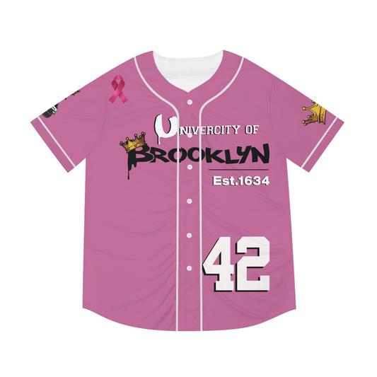 The UB Baseball Jersey - Limited Edition Breast Cancer Awareness