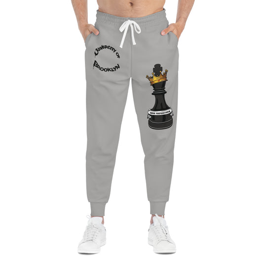 Univercity Grey Checkmate Joggers