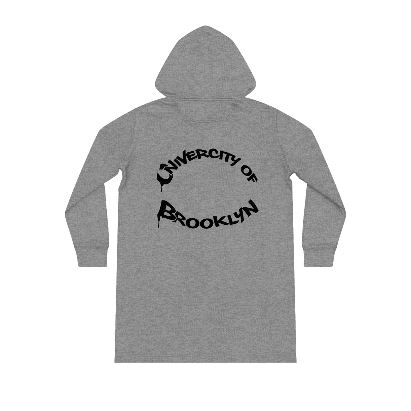 Brooklyn University Hoodie Dress | Form Fitting & Extra Cozy