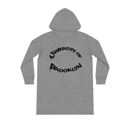 Brooklyn University Hoodie Dress | Form Fitting & Extra Cozy